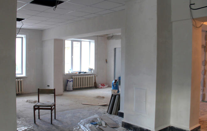 В Невинномысске завершается ремонт детской городской больницы