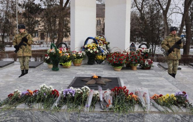 Останки ставропольского красноармейца перезахоронили в Советском округе