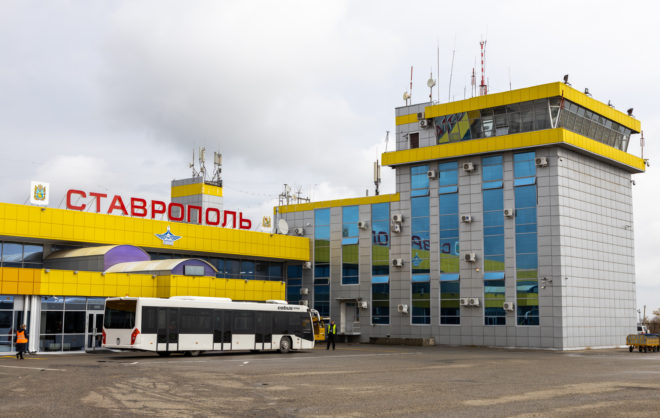 Аэропорт Ставрополя за год обслужил больше 523 тысяч пассажиров