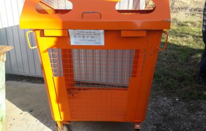 В Труновском округе установили 50 контейнеров для раздельного сбора мусора