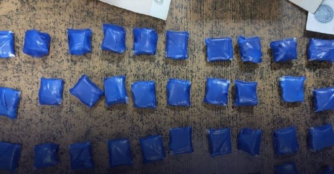 Полицейские нашли у ставропольца 42 свёртка с наркотиками