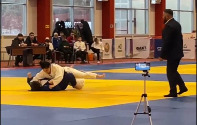 В категории свыше 78 кг на первенстве СКФО по дзюдо победила ставропольчанка