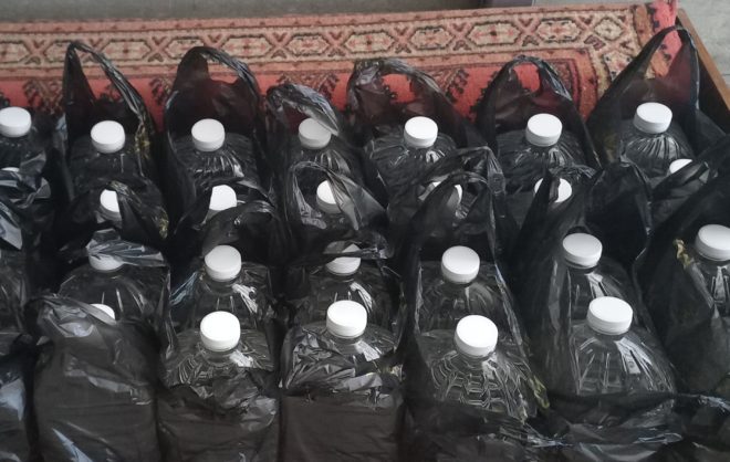 В Будённовском округе полиция изъяла крупную партию немаркированного алкоголя