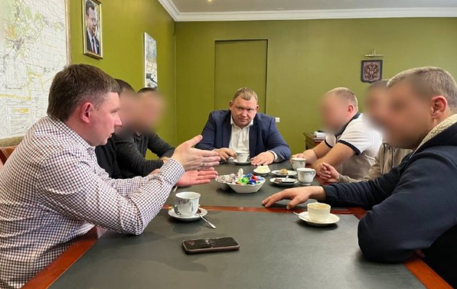 Глава Предгорного округа встретился с мобилизованными земляками