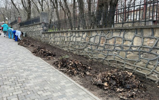 Первый большой субботник 2023 года прошёл в Железноводске