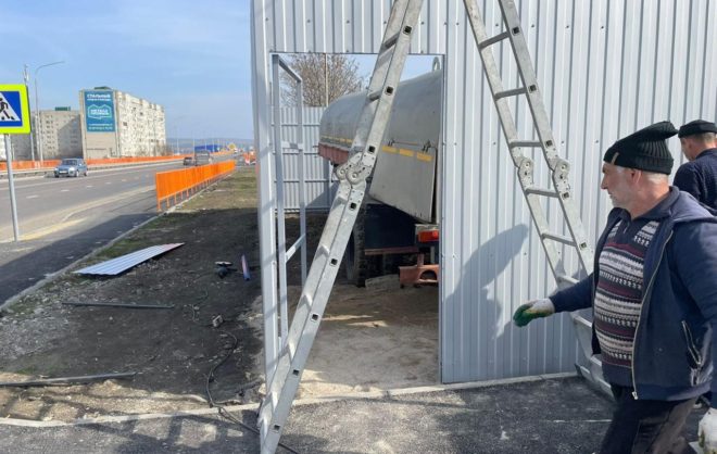 В Минераловодском округе закрыли незаконную газовую заправку