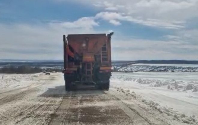 Движение на перекрытой трассе в Александровском округе восстановили