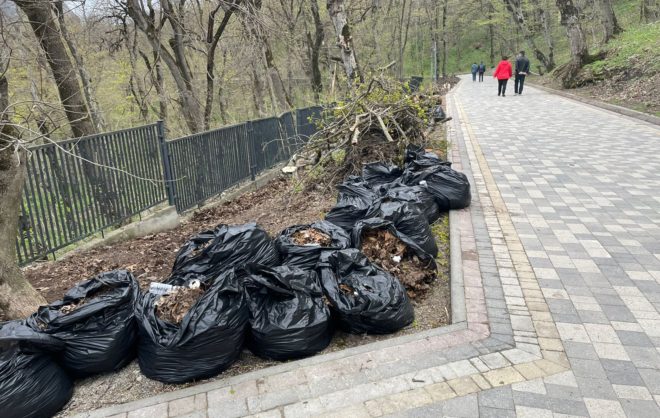 В Железноводске около 1000 человек стали участниками экосубботника