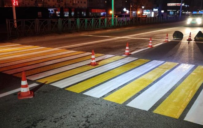 Более 70 тыс кв метров разметки обновят в Ставрополе