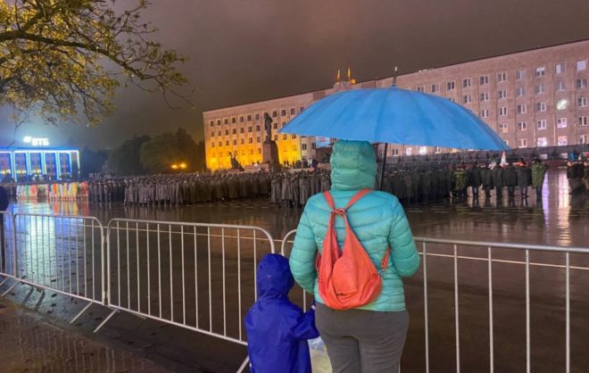 В посёлке Кировского округа поставили спектакль о ВОВ