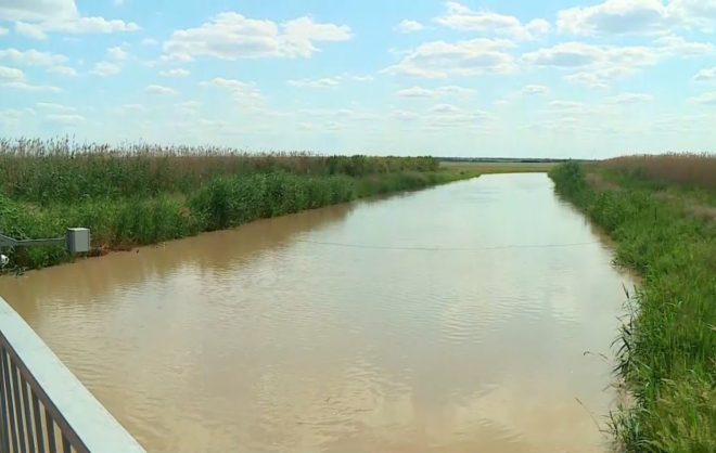 Подъём уровня воды в реке Апанасенковского округа остаётся незначительным