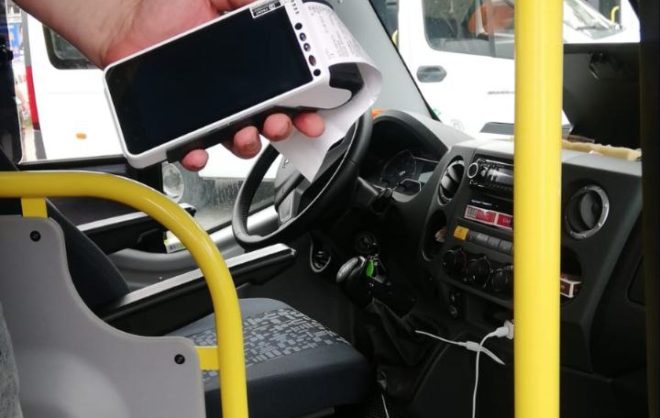 В Ессентуках заработала система безналичной оплаты в автобусах