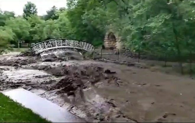 Одна из достопримечательностей Кисловодска оказалась под угрозой подтопления