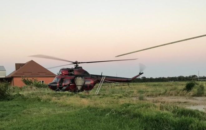 Приставы арестовали  2 вертолёта у предпринимателя в Минераловодском округе
