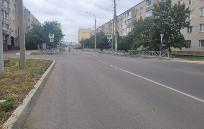 Ремонт дороги по улице Дунаевского в Невинномысске завершили на 97%