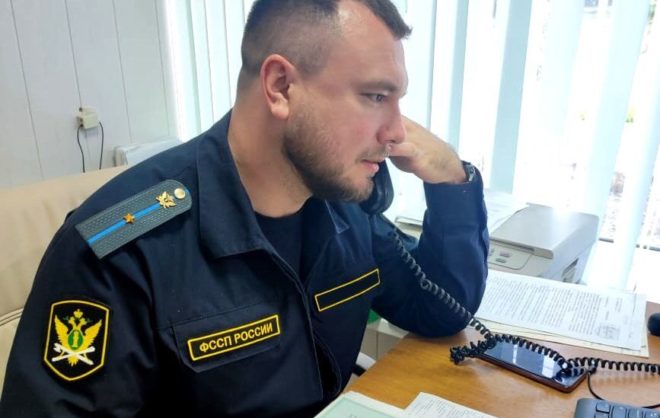 За неуплату штрафа у жителя Александровского округа арестовали велосипед