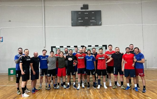 Гандболисты клуба «Виктор» провели в Будённовске второй тренировочный сбор