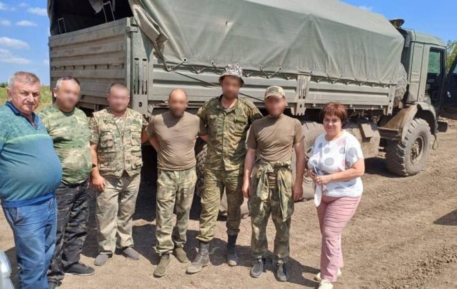 Делегация из Андроповского округа посетила бойцов в зоне СВО
