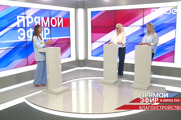 Прямой эфир. Благоустройство. Елена Голубцова, Марина Гусева