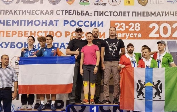 Ставропольцы стали чемпионами России по стрельбе из пневматического пистолета