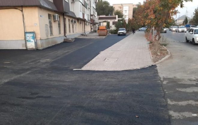 Первый этап благоустройства улицы Линейной завершают в Невинномысске