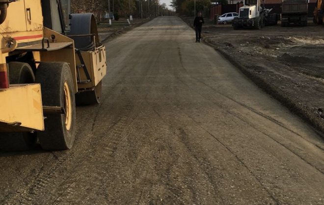 Участок дороги отремонтируют в селе Красногвардейского округа