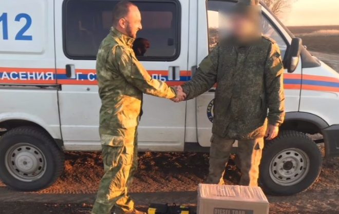 Очередную партию гумпомощи отправили бойцам в зону СВО из Ставрополя