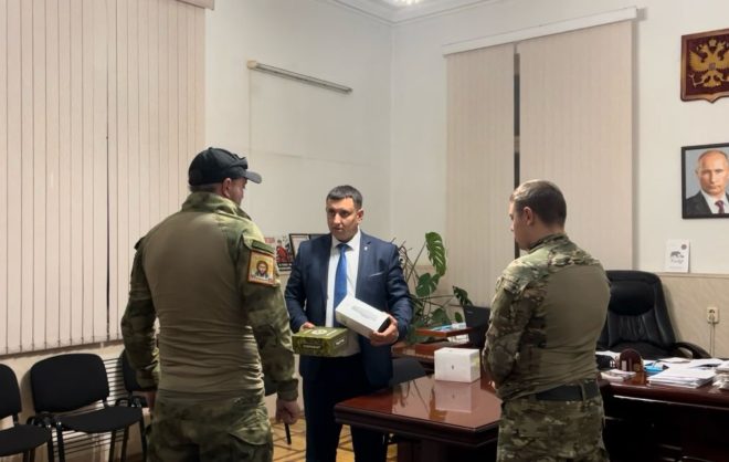 Бойцам СВО в Минераловодском округе передали квадрокоптер