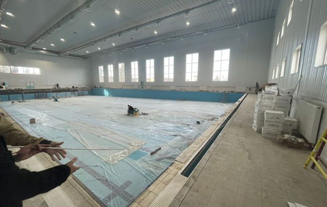 Бассейн в Кисловодске готовят к сдаче