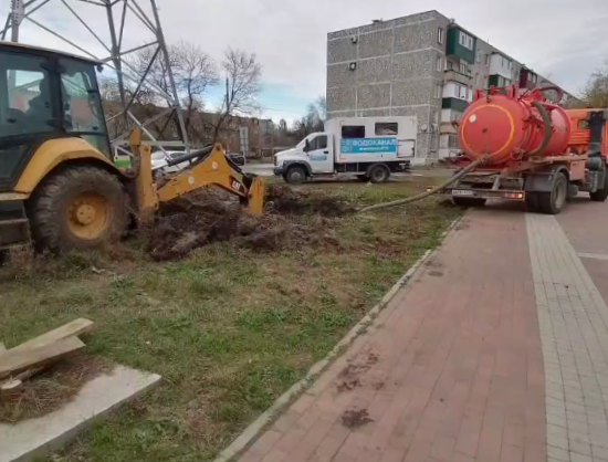 В Невинномысске восстановили водоснабжение после коммунальной аварии