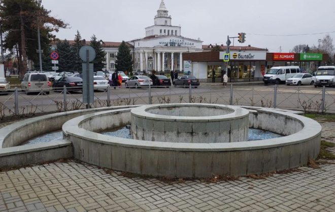 Фонтан в центре Минвод планируют отремонтировать в 2024 году