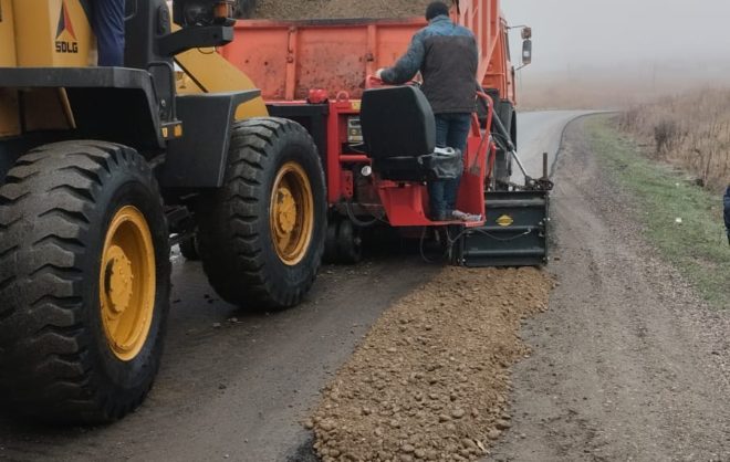 Специалисты отремонтировали дорогу к посёлку в Минераловодском округе