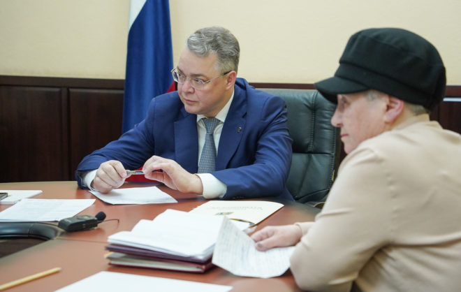 Губернатор поручил проработать вопрос с водоснабжением в частных домах в Минводах