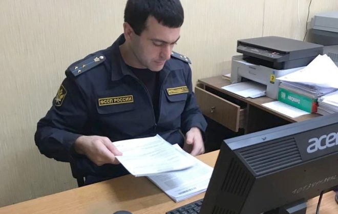 Предприниматель из Минвод заплатил 2,2 млн рублей после ареста имущества