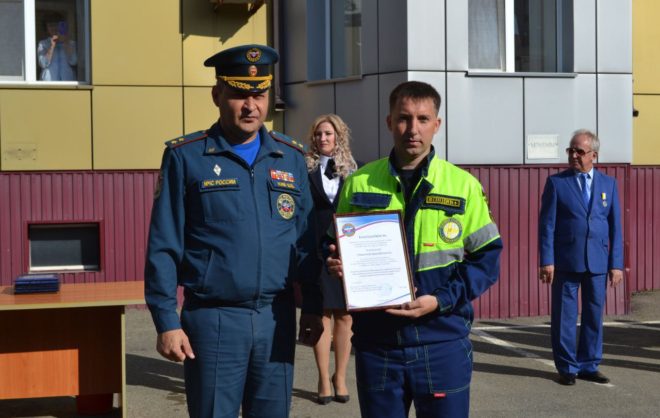 Сотрудник городской службы спасения в Ставрополе получил наивысшую квалификацию