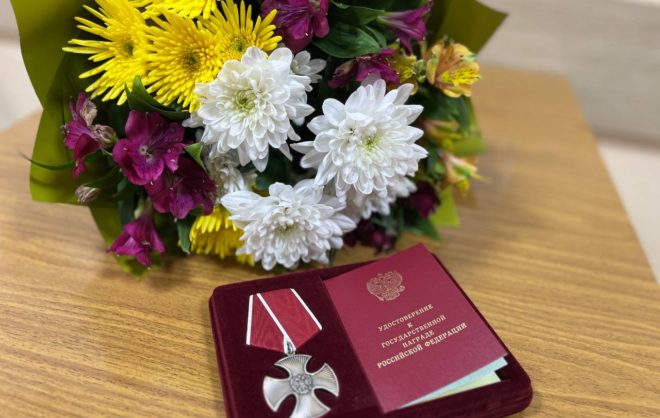 Матери погибшего бойца СВО вручили Орден Мужества в Предгорном округе