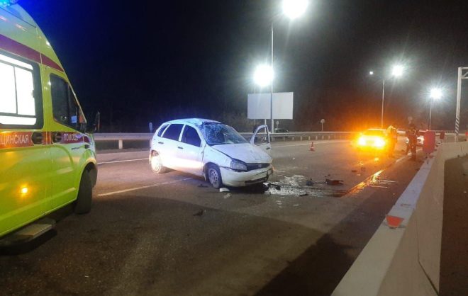Водитель перевернувшейся легковушки погиб в Железноводске