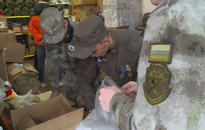 «Сухой» душ и сушки для обуви изготавливают волонтёры на Ставрополье