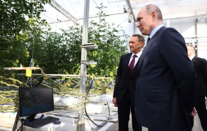 Владимир Путин на Ставрополье: агроном — это звучит гордо