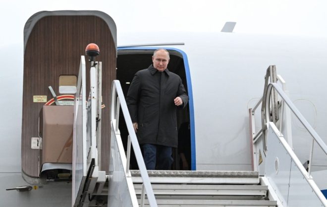 Президент России прибыл на Ставрополье с рабочей поездкой