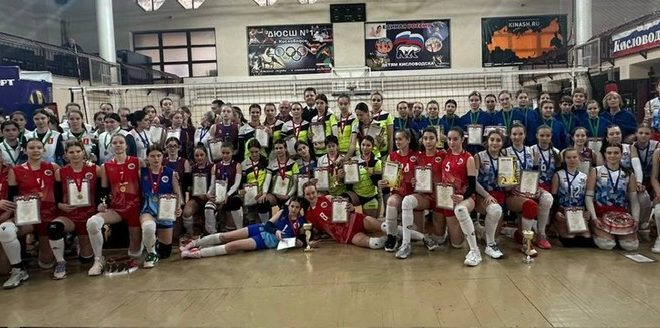 Ставропольские волейболистки победили на первенстве России в зоне СКФО