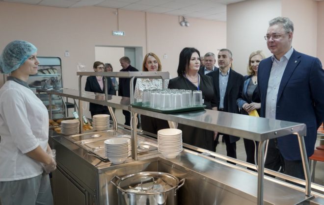 Почти 100 детей учатся в обновлённой школе Предгорного округа