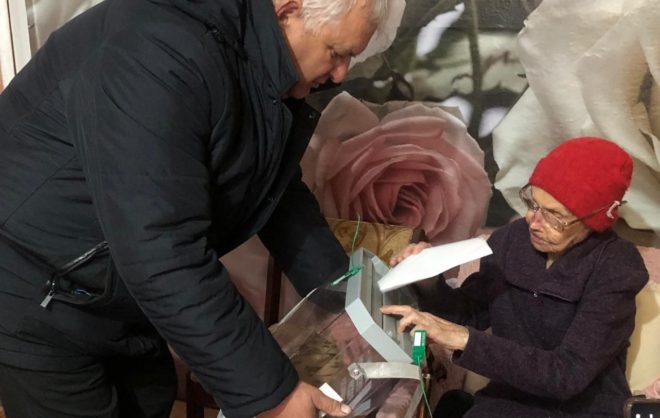 На выборах президента РФ проголосовала 99-летняя жительница Ставрополья