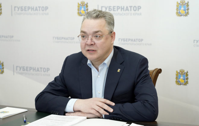 Губернатор поблагодарил ставропольцев за активность на выборах президента РФ