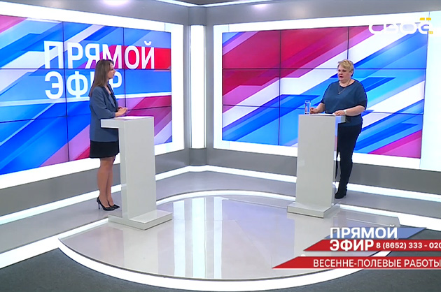 Прямой эфир. Весенние полевые работы. Елена Тамбовцева