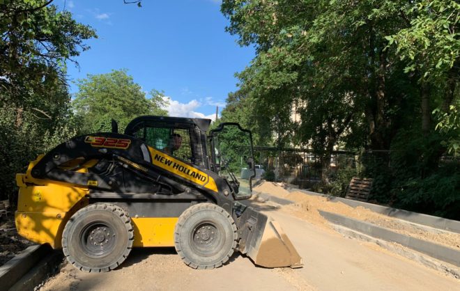 В станице Предгорного округа приступили к обновлению одной из протяжённых улиц