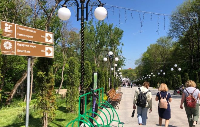Инсталляцию «Нулевой курортный километр» установят в Железноводске