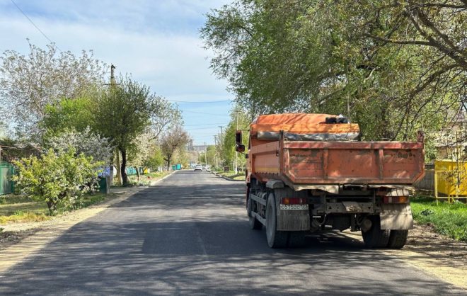 Ремонт дорожного участка завершили в Новоалександровском округе