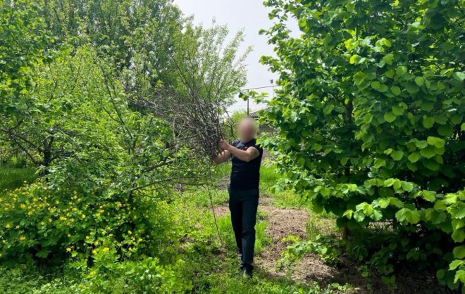 Заключённые Георгиевского округа навели порядок в доме ветерана ВОВ