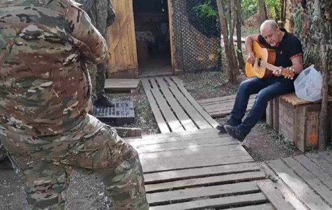 Волонтёры встретили День Победы вместе со ставропольскими бойцами СВО